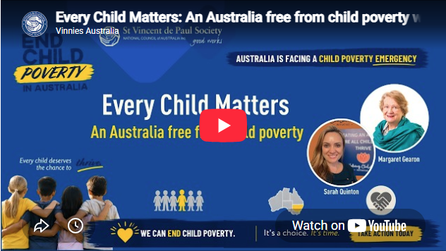 Vinnies Australia Webinar on Child Poverty