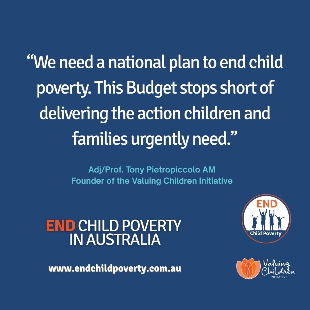 “We need a national plan to end child poverty. This Budget stops short of delivering the action children and families urgently.” need.”.jpg