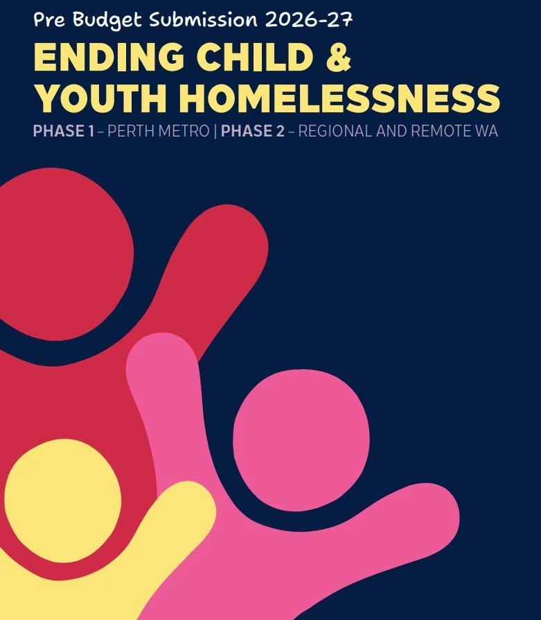 Youth homelessness in Western Australia is at a crisis point. Despite recent and welcomed investment, over 700 unaccompanied children and young people experience homelessness daily – in the richest state in Australia.