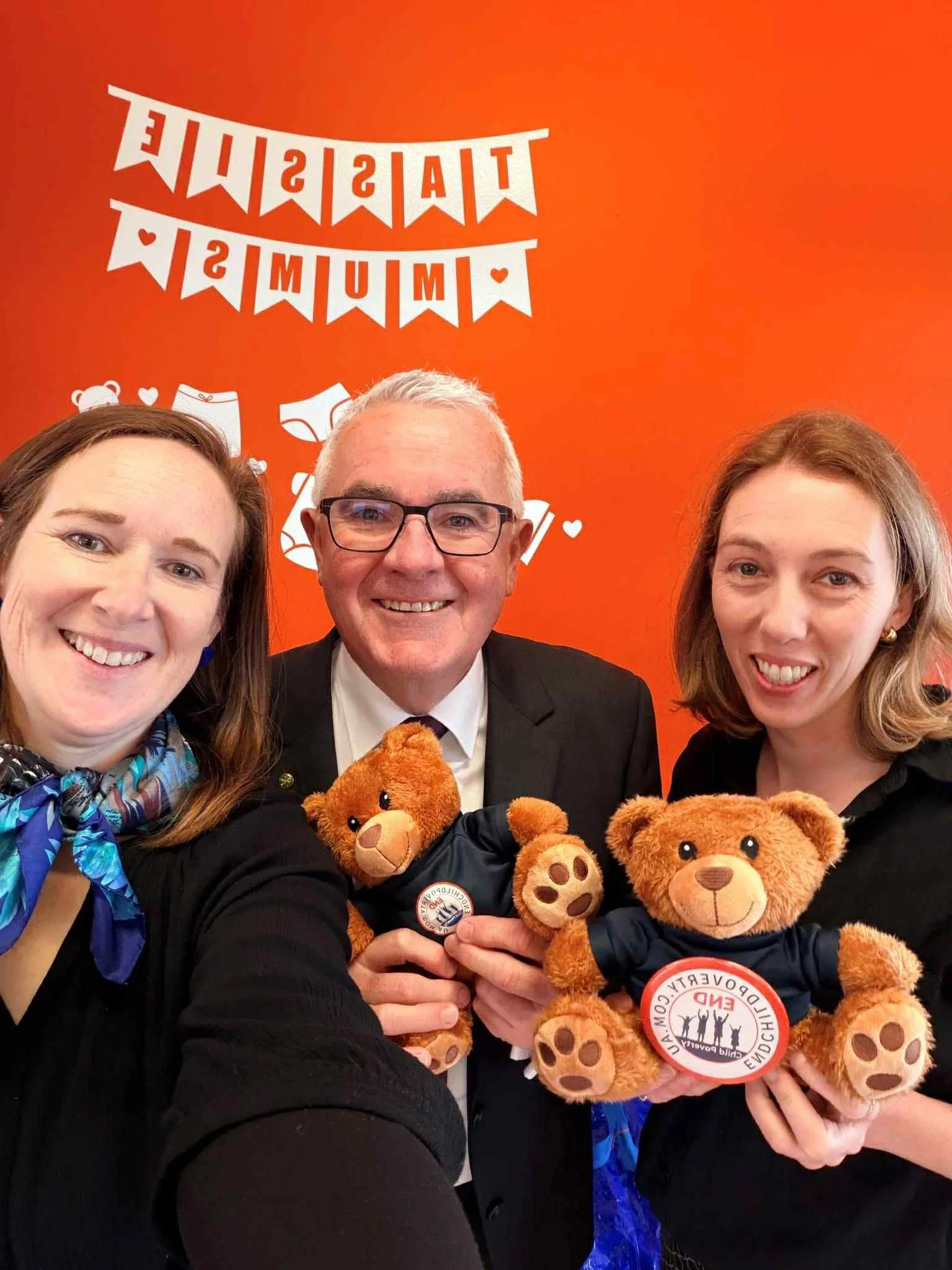 Andrew Wilkie MP and Tassie Mums