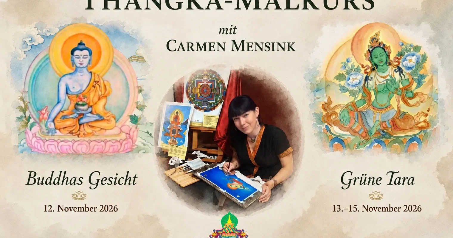 Thangka Malwochenende: Die grüne Tara