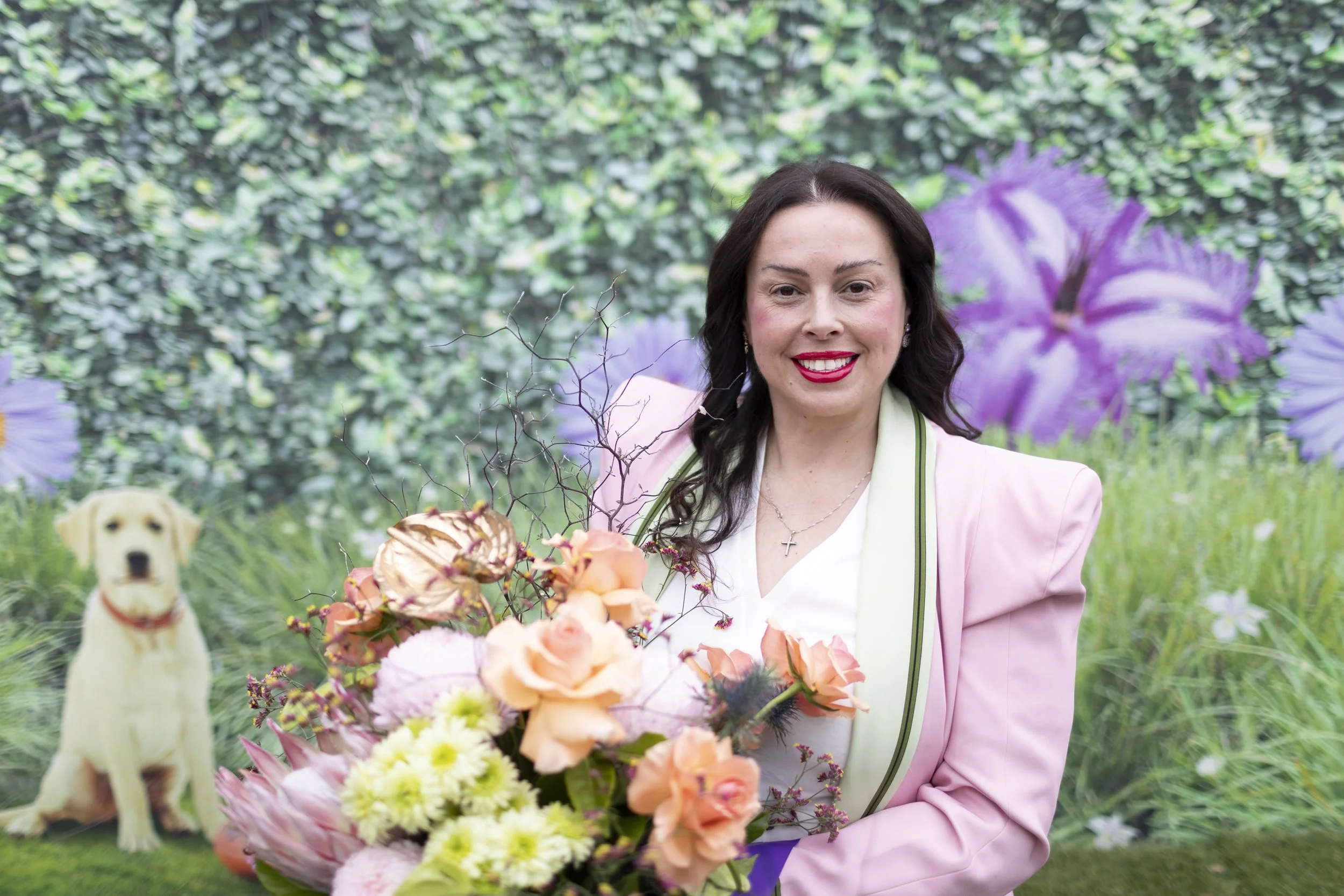 Liza summons the Power of Flowers