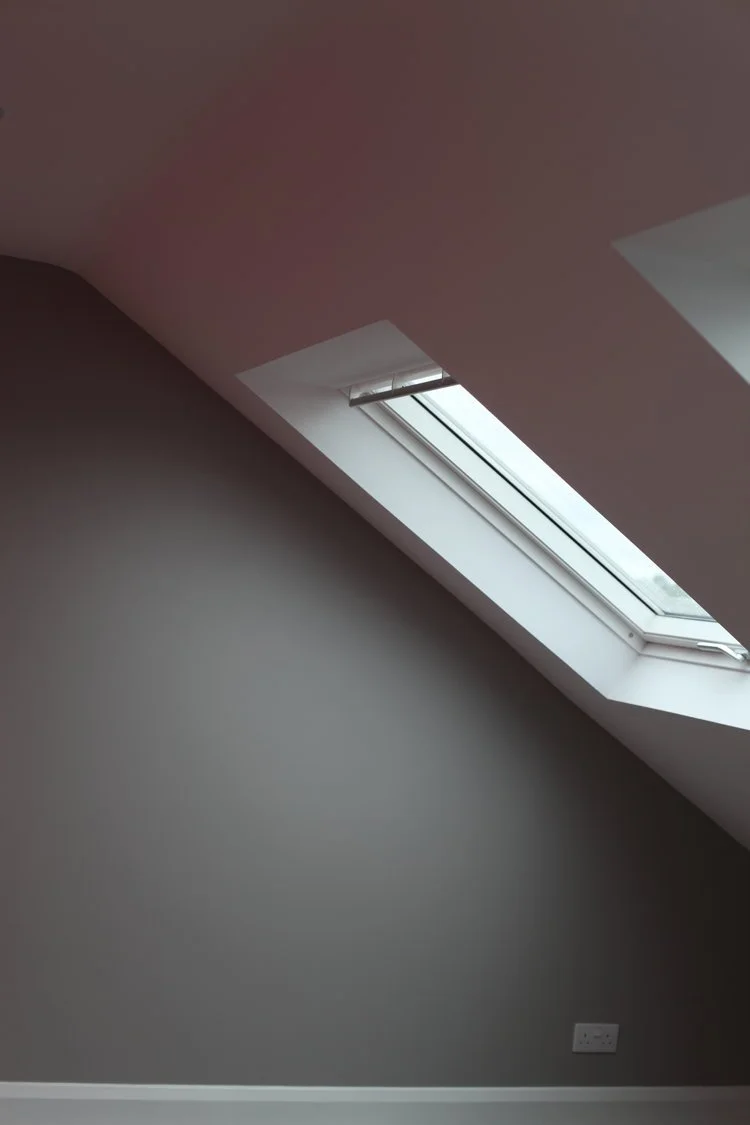 Minimalist Attic Room