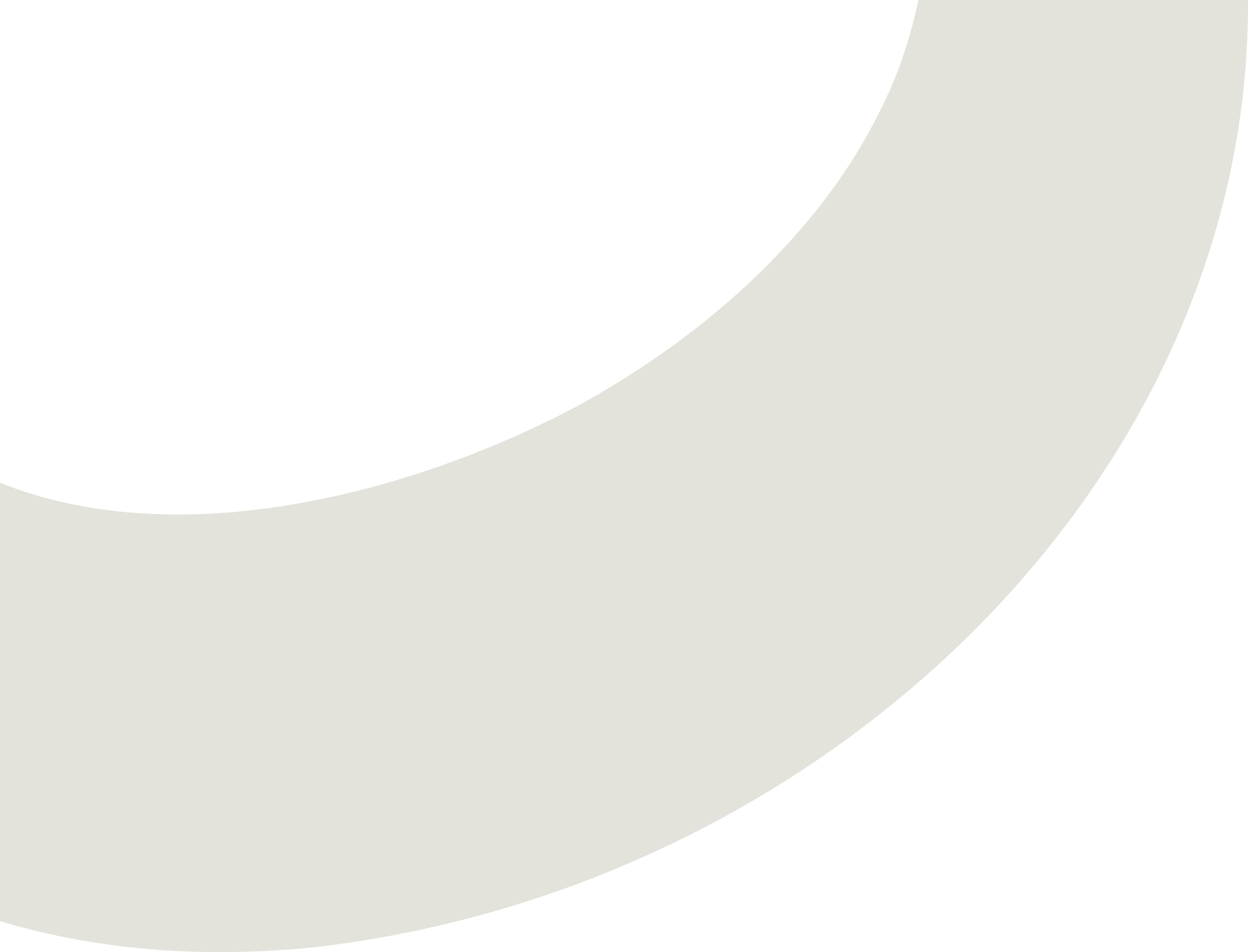 Two large overlapping circles, one black and one gray, creating a simple abstract geometric design.