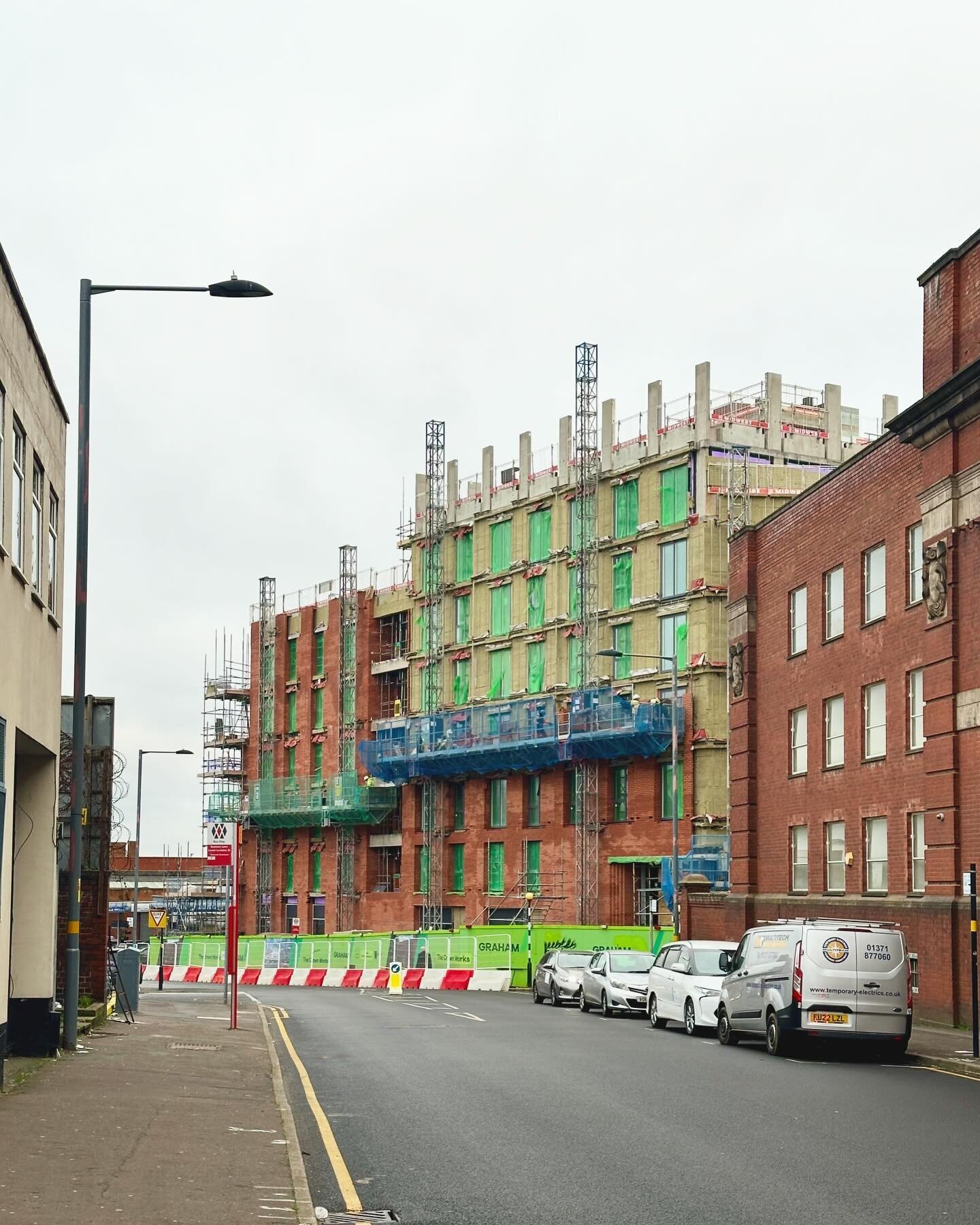 Great to see progress on our Hanley Street site! Designed by Claridge Architects to provide over 200 build-to-rent apartments in Birmingham. 

Really looking forward to seeing this one come into fruition.
