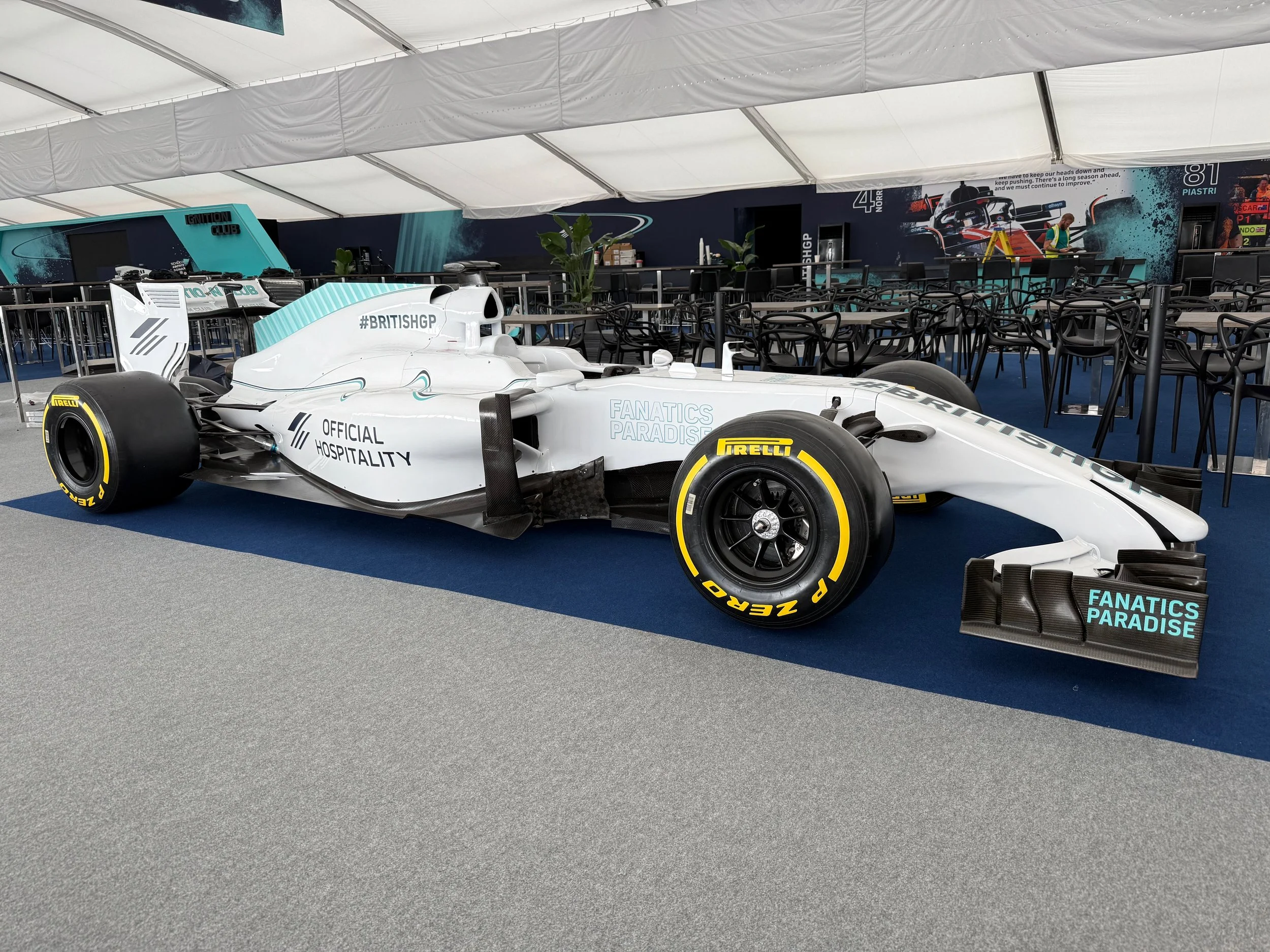 Formula One Show Cars