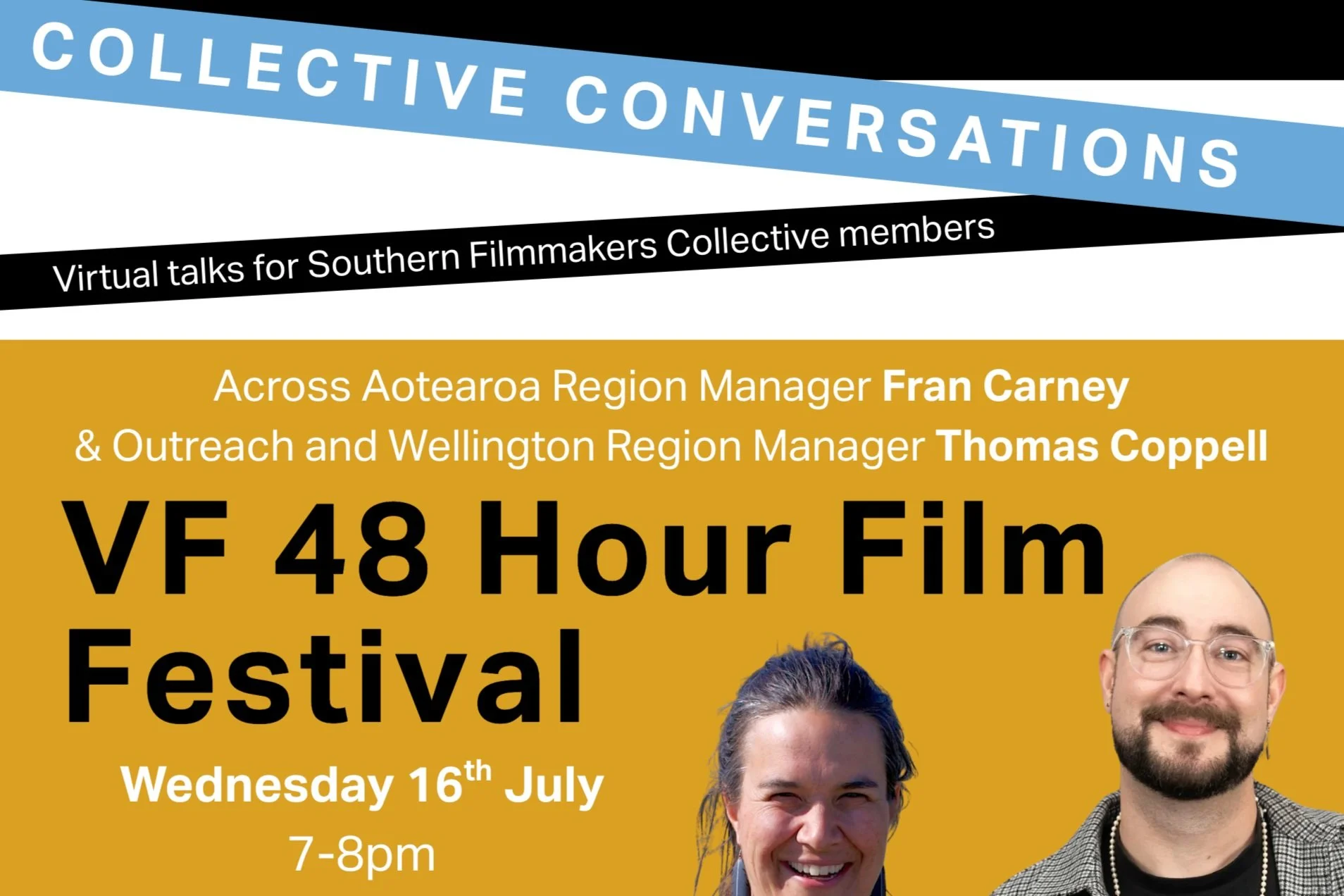 Collective Conversations: Vista Foundation 48H Film Festival with Fran Carney & Thomas Coppell