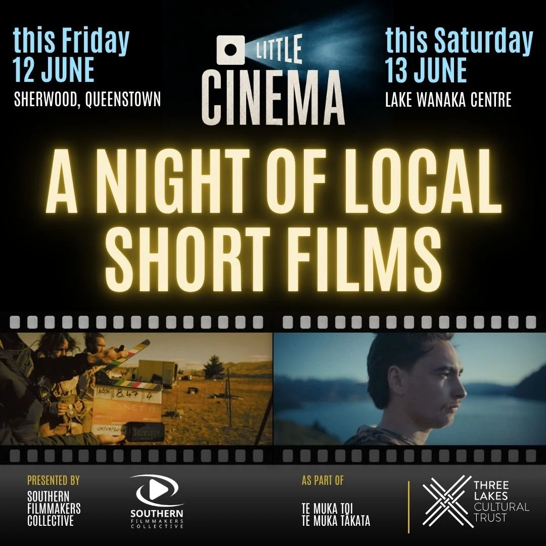 🍿🎬 Little docos and films on the big screen - join us at Little Cinema this weekend and celebrate local filmmaking!