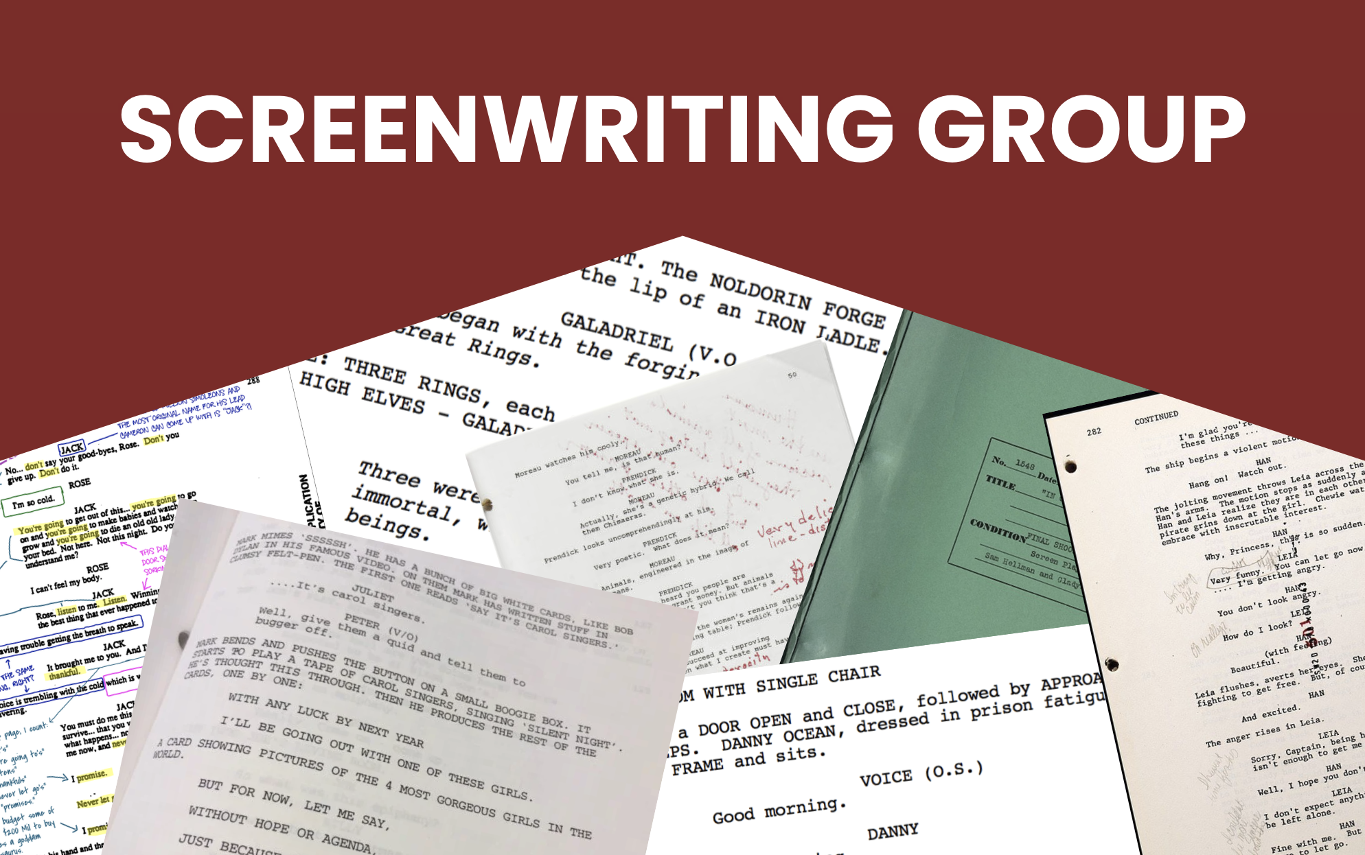 Queenstown Screenwriters Group Meet-Up