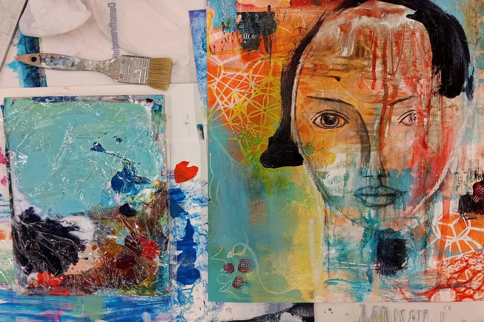 Kunsttherapie-Workshop von Ramona Krebs in Leipzig