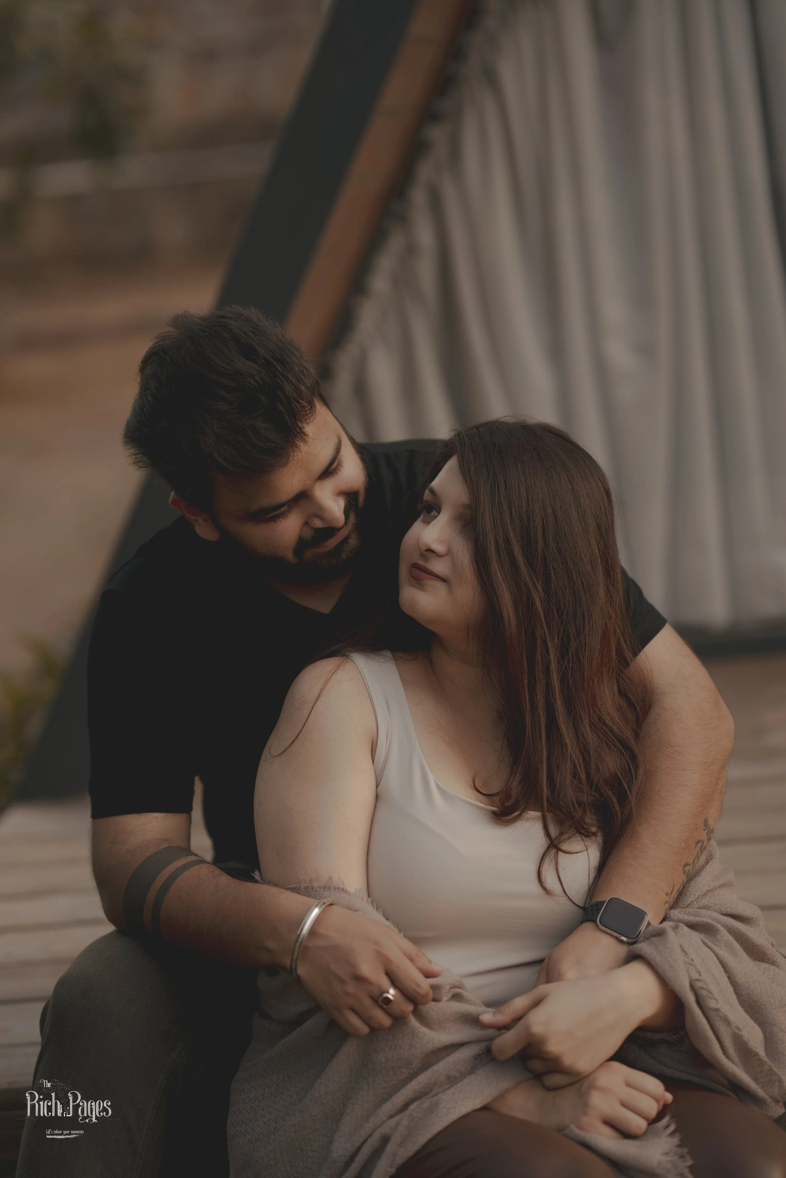 Romantic Pre-Wedding Shoot at The Barn, South Delhi: Shubham and Shreeya’s Enchanting Experience