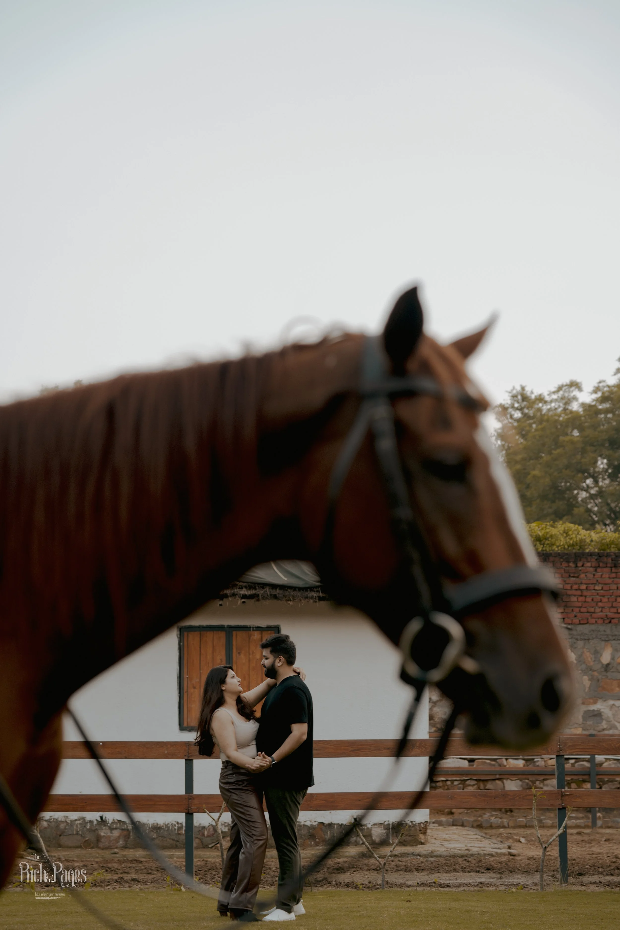 Romantic Pre-Wedding Shoot at The Barn, South Delhi: Shubham and Shreeya’s Enchanting Experience
