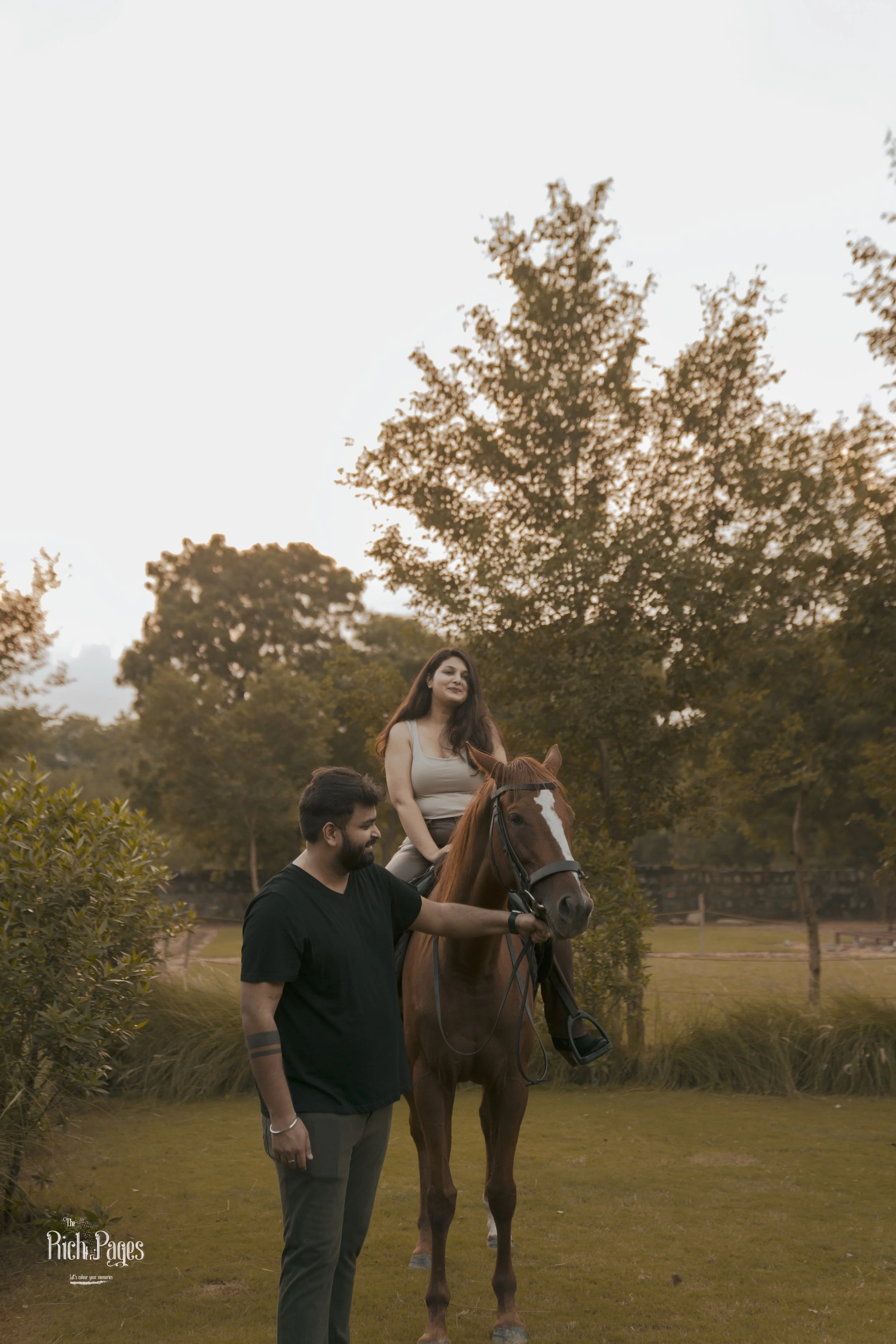 Romantic Pre-Wedding Shoot at The Barn, South Delhi: Shubham and Shreeya’s Enchanting Experience