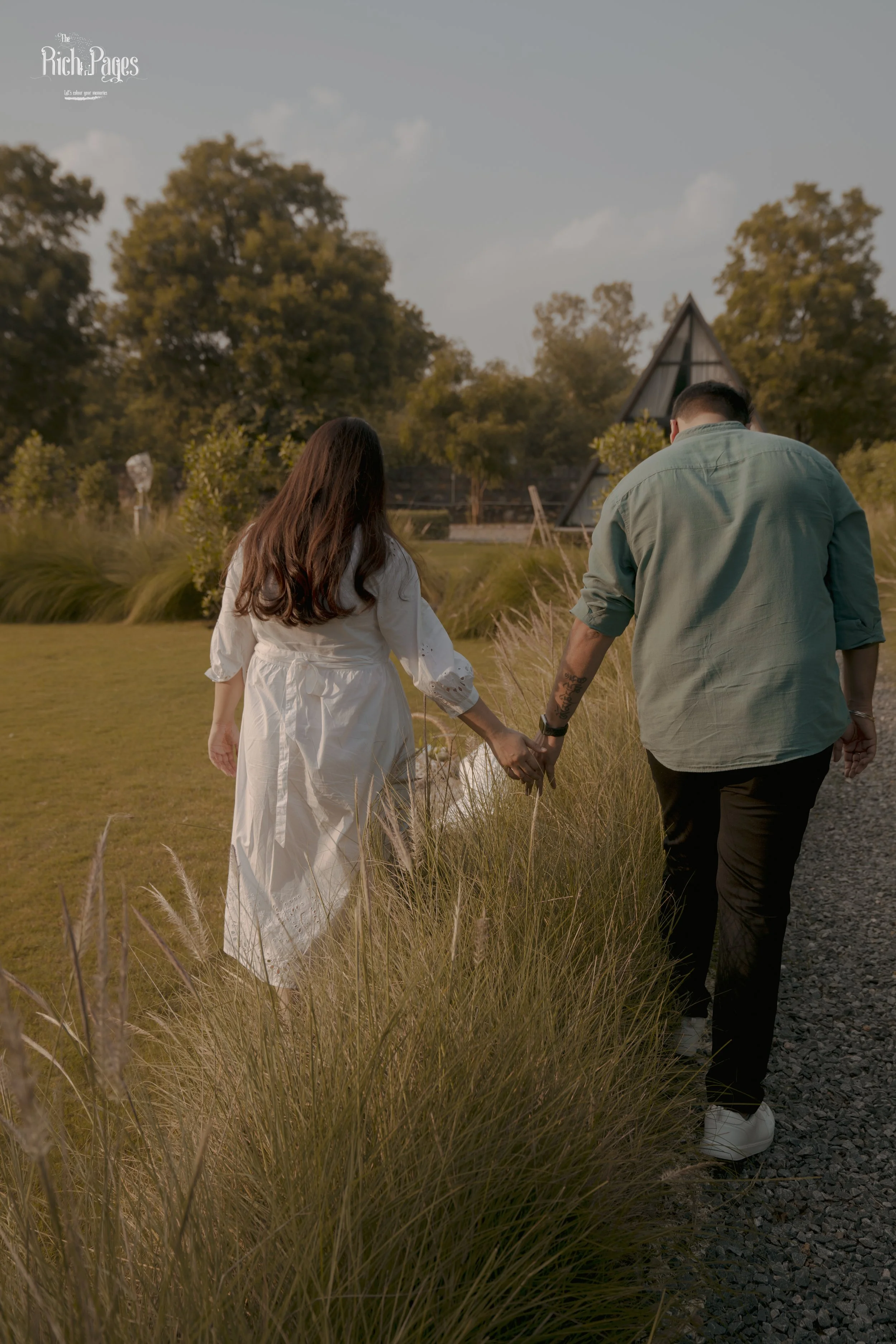 Romantic Pre-Wedding Shoot at The Barn, South Delhi: Shubham and Shreeya’s Enchanting Experience
