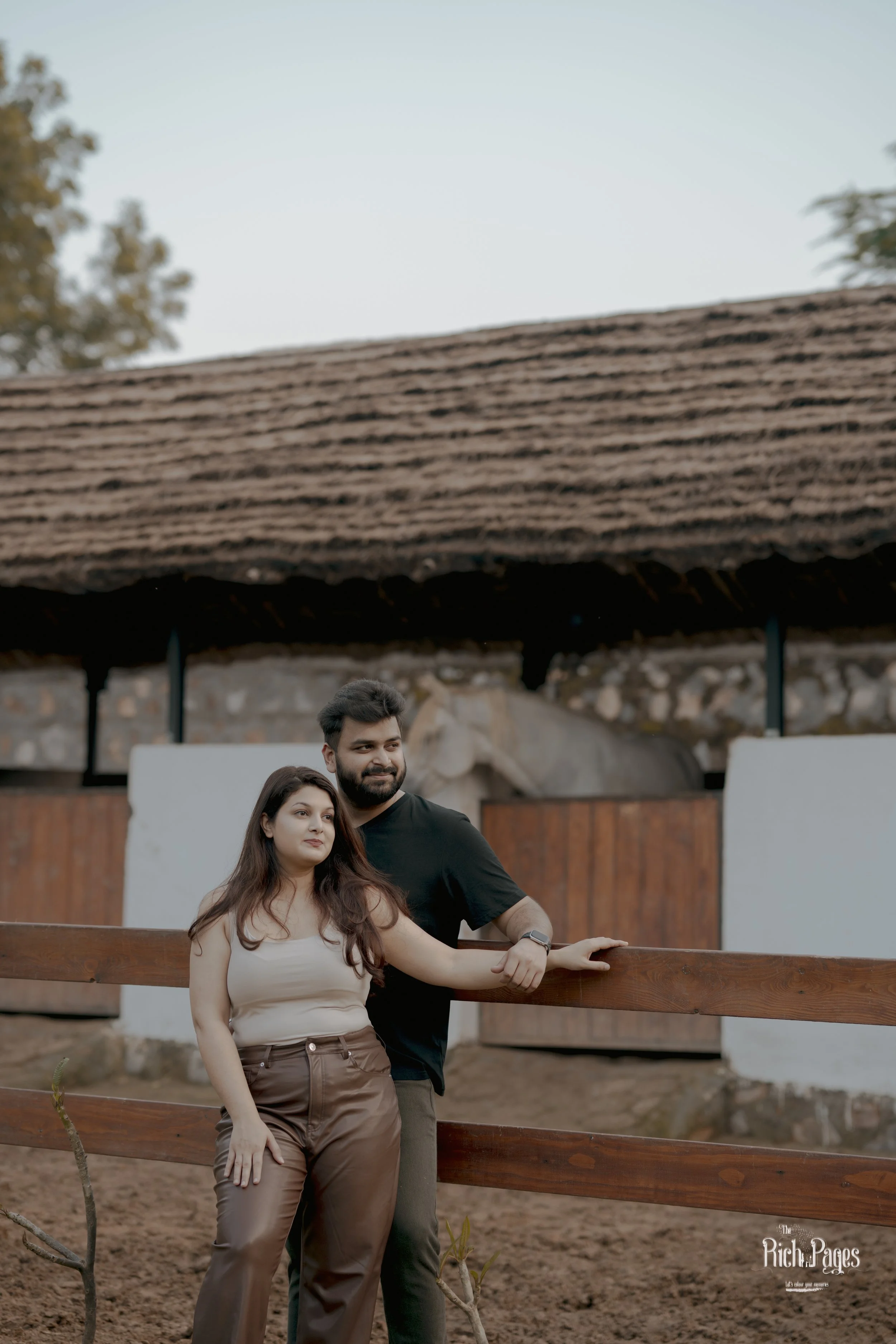 Romantic Pre-Wedding Shoot at The Barn, South Delhi: Shubham and Shreeya’s Enchanting Experience