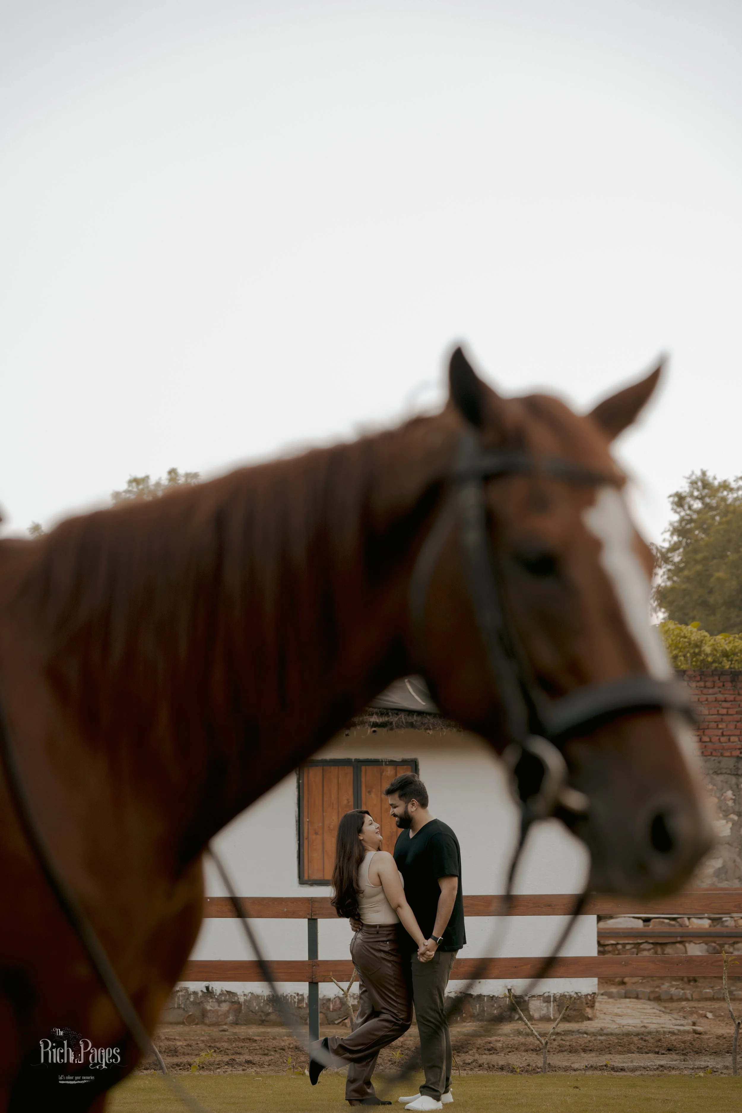 Romantic Pre-Wedding Shoot at The Barn, South Delhi: Shubham and Shreeya’s Enchanting Experience