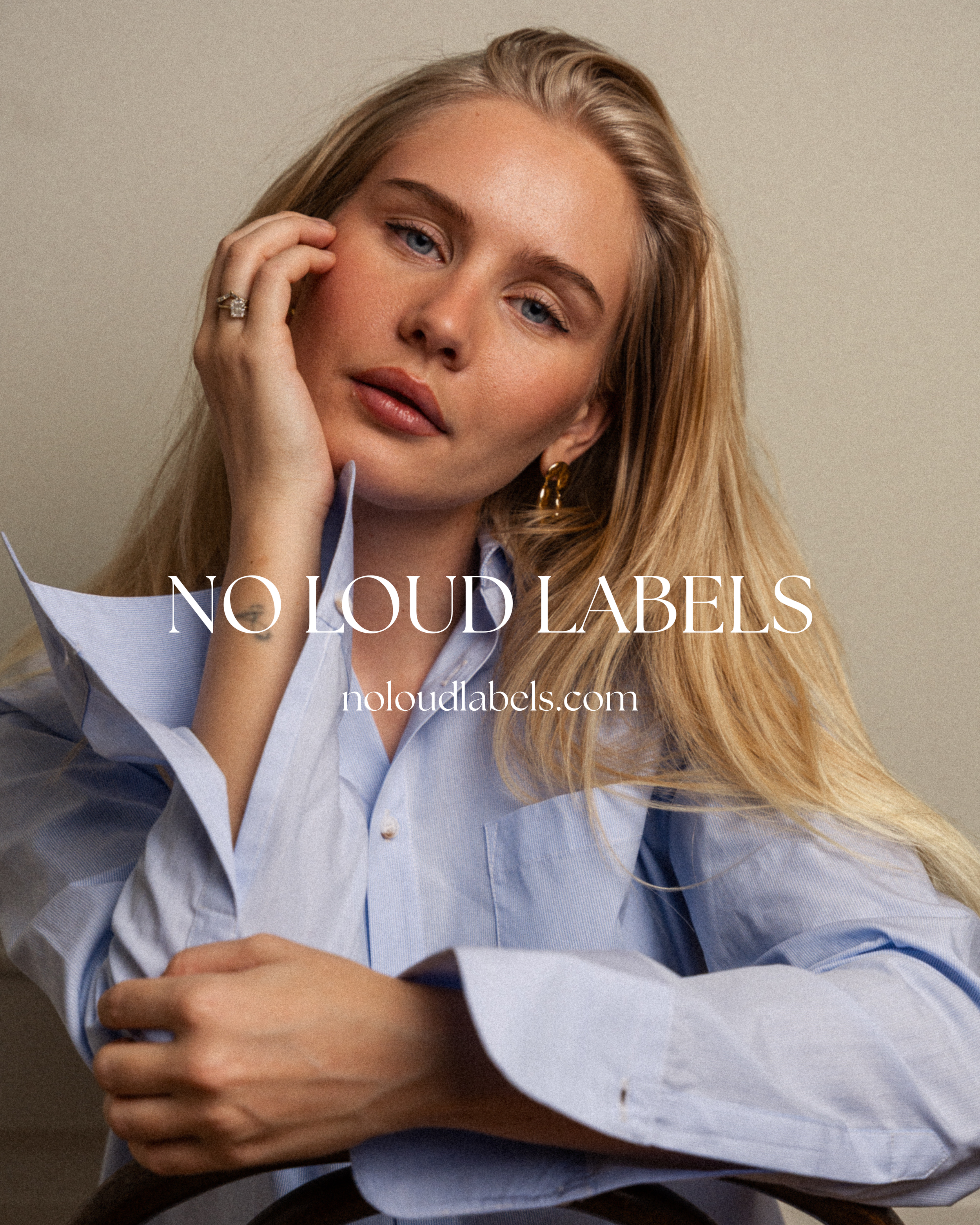 Kampanjefotografering: Amalie Snøløs for No Loud Labels
