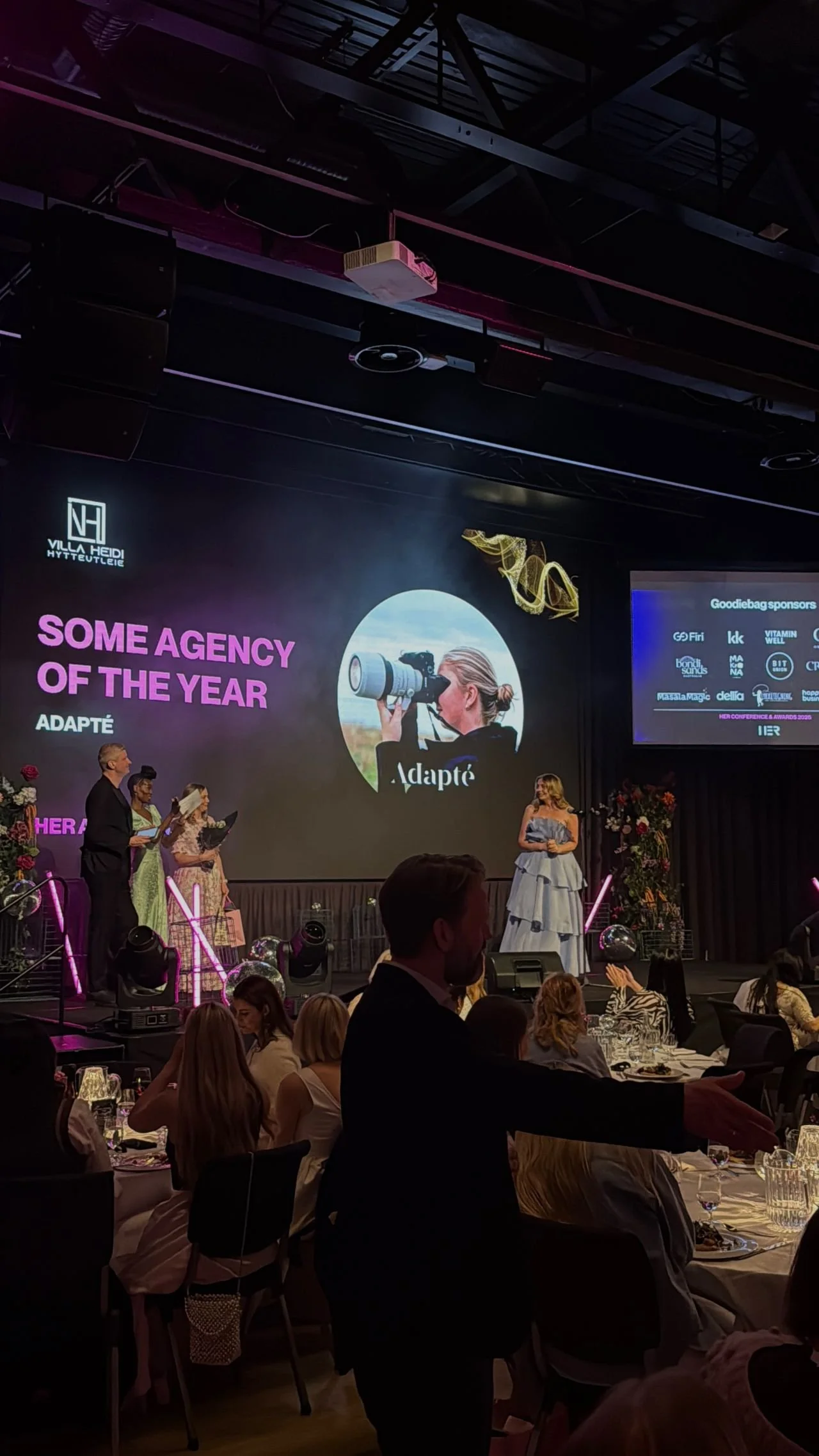 Årets innholdsbyrå 2026: Slik ble vi kåret til vinnere under HER Awards