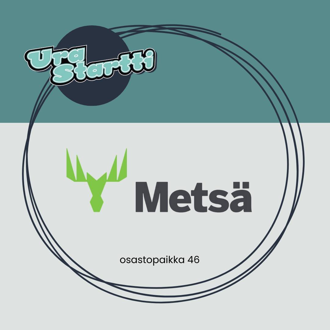 MESSUILLA MUKANA!

Osastopaikalla 46 Mets&auml; 💫

#urastartti #urastartti2025 #rekry #rekrytointimessut #rauma
