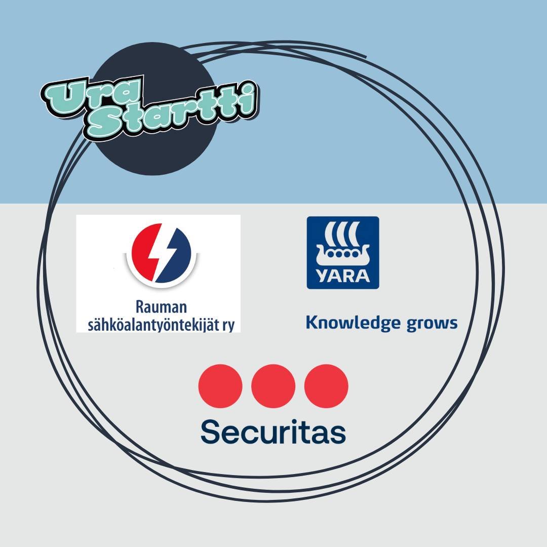 MESSUILLA MUKANA: 

Rauman S&auml;hk&ouml;ty&ouml;ntekij&auml;t ry 💫 

Yara 💫 

Securitas 💫 

N&auml;hd&auml;&auml;n messuilla 14.1.2025! 

#urastartti #urastartti2025 #rekry #rekrytointimessut #rauma