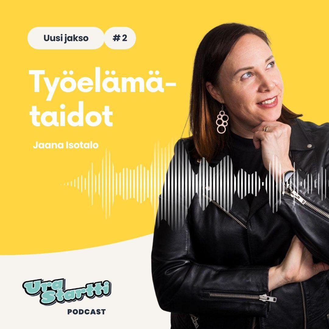 Toinen jakso Urastartti podcastia julki✨ Vieraana ihana, asiantunteva Jaana💛(Linkki biossa) 

T&auml;ss&auml; jaksossa TVO:n henkil&ouml;st&ouml;- ja viestint&auml;johtaja Jaana Isotalo jakaa n&auml;kemyksi&auml;&auml;n ja kokemuksiaan nykyajan ty&o