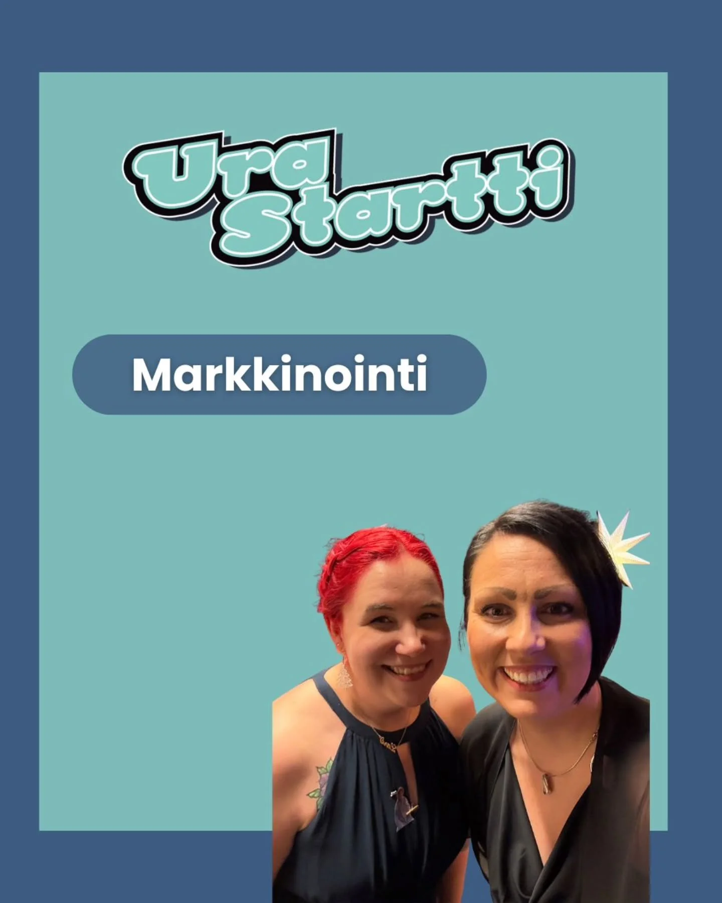 Viel&auml; viimeisen projektitiimin esittely! T&auml;m&auml;n vuoden markkinointitiimi, eli me jotka t&auml;n&auml; vuonna p&auml;ivit&auml;mme somea ja teemme mainoksia. 

T&auml;ss&auml; v&auml;h&auml;n meist&auml;;

&quot;Laura, 34-vuotias K-kaupp