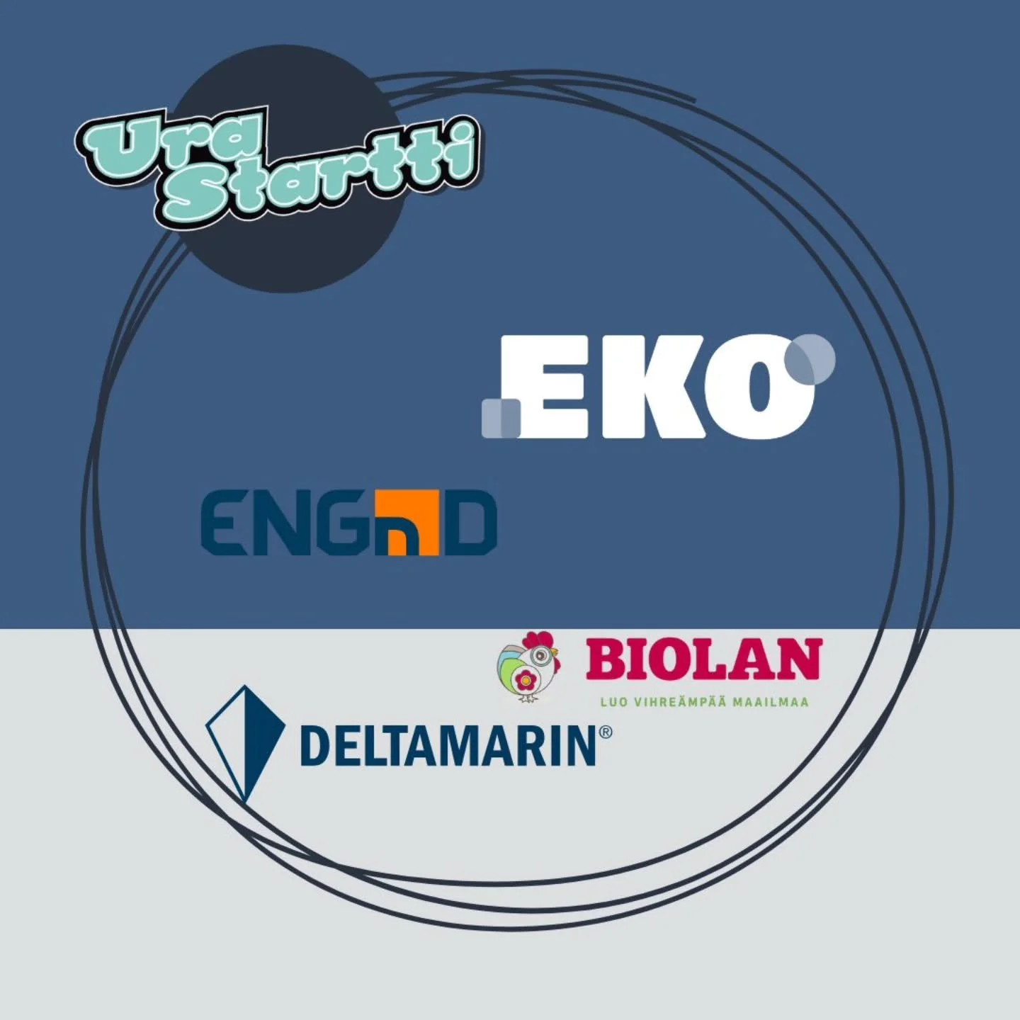 Mukana messuilla my&ouml;s n&auml;m&auml; yritykset!

Tiistaina jo n&auml;hd&auml;&auml;n, 27.1. Kello 9-15!

#urastartti