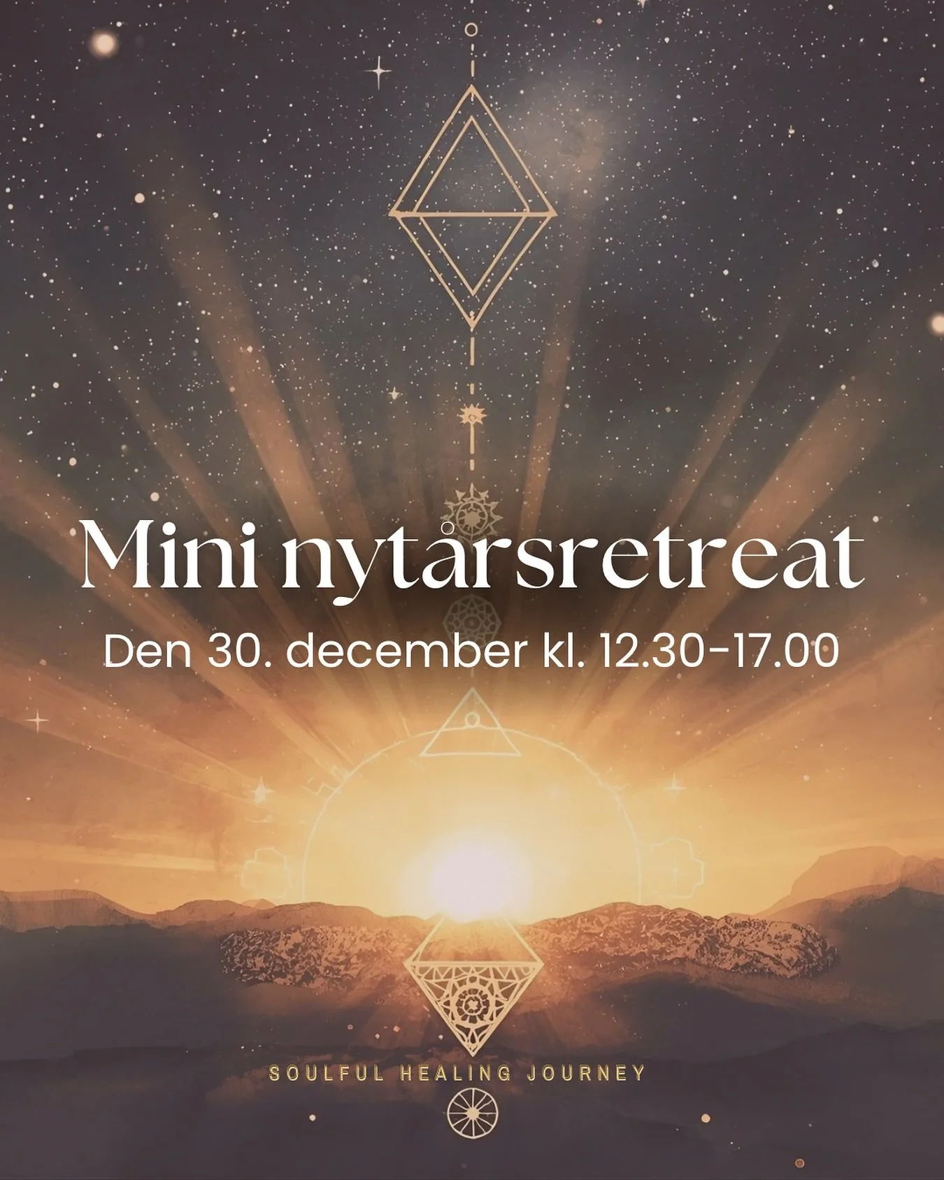 Skab klarhed, taknemmelighed og et k&aelig;rligt afs&aelig;t for dig selv ind i det nye &aring;r.✨

Et kalender&aring;r slutter&hellip; et nyt begynder &mdash; og det sker med dig og din smukke sj&aelig;l i centrum.
 Men f&oslash;r vi kan tr&aelig;de