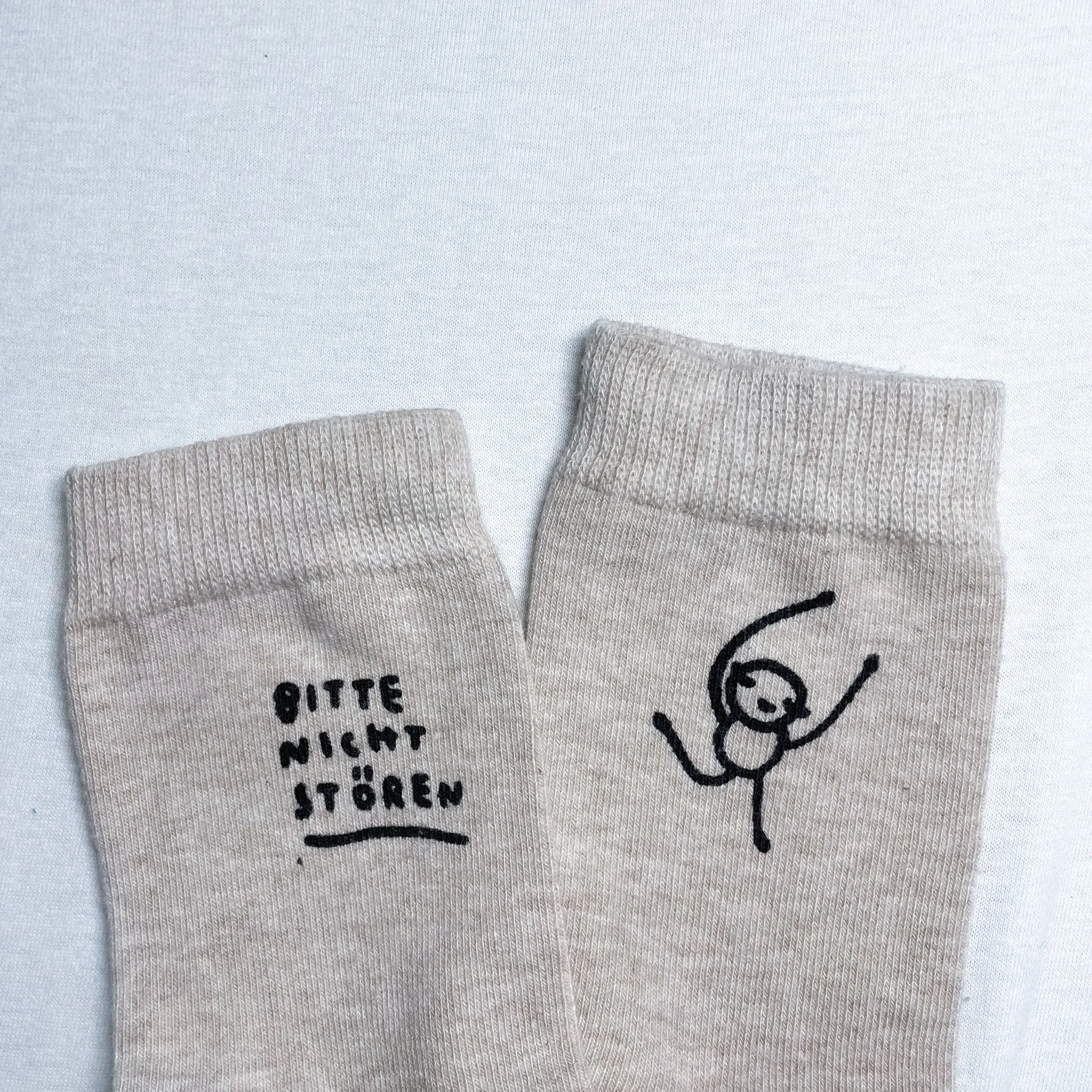 Socken "Bitte nicht stören" (37-39)