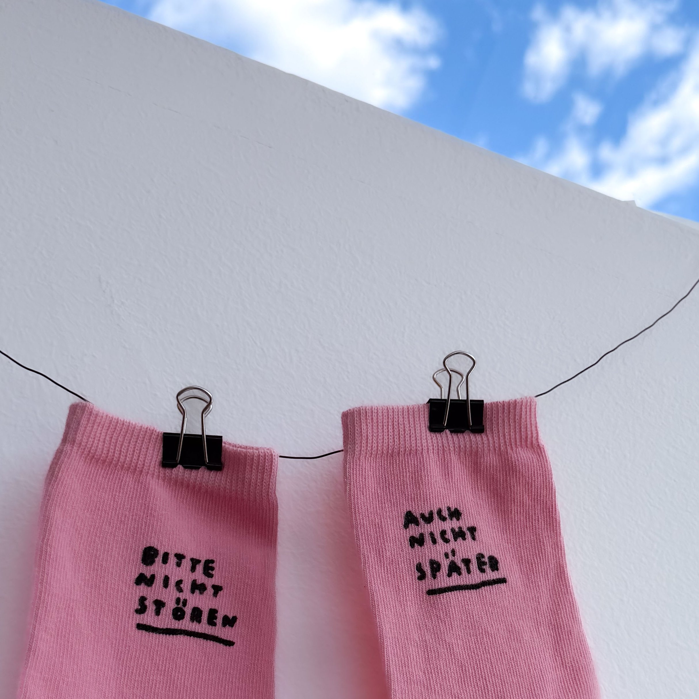 "bitte nicht stören"  Socks