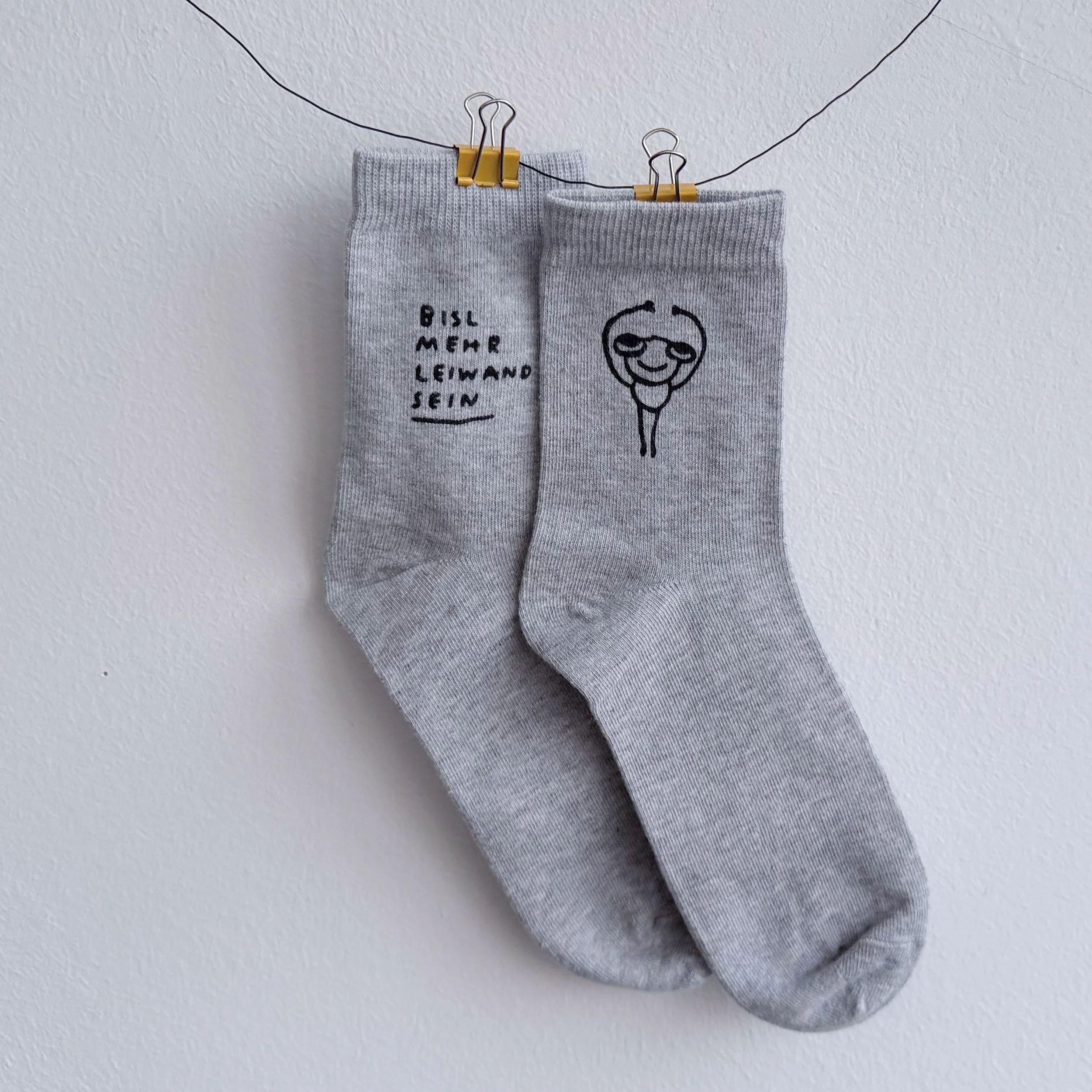 "bisl mehr leiwand sein" Socks (39-42)