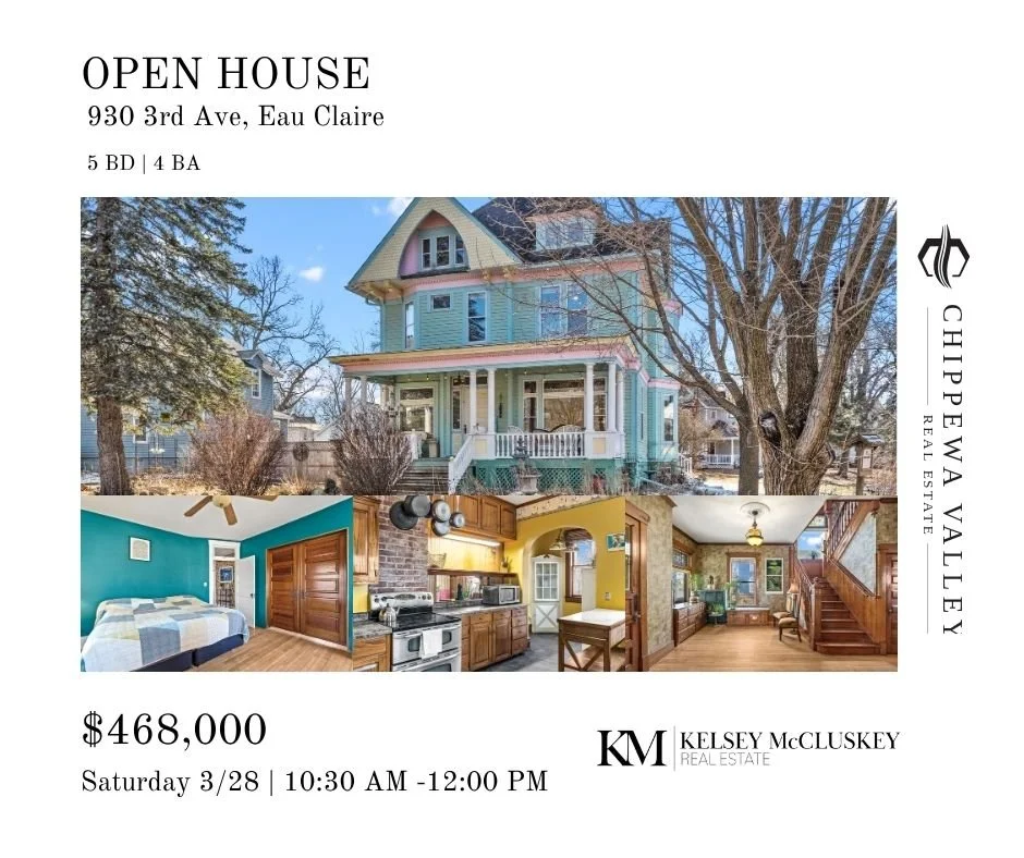 🏡 Open House Tomorrow
Missed it last time? Here&rsquo;s another chance to see this historic Queen AMissed it last time? Here&rsquo;s another chance to see this historic Queen A#eauclairerealestatenne home in person.
📍 930 3rd Ave, Eau Claire
🗓 Sat