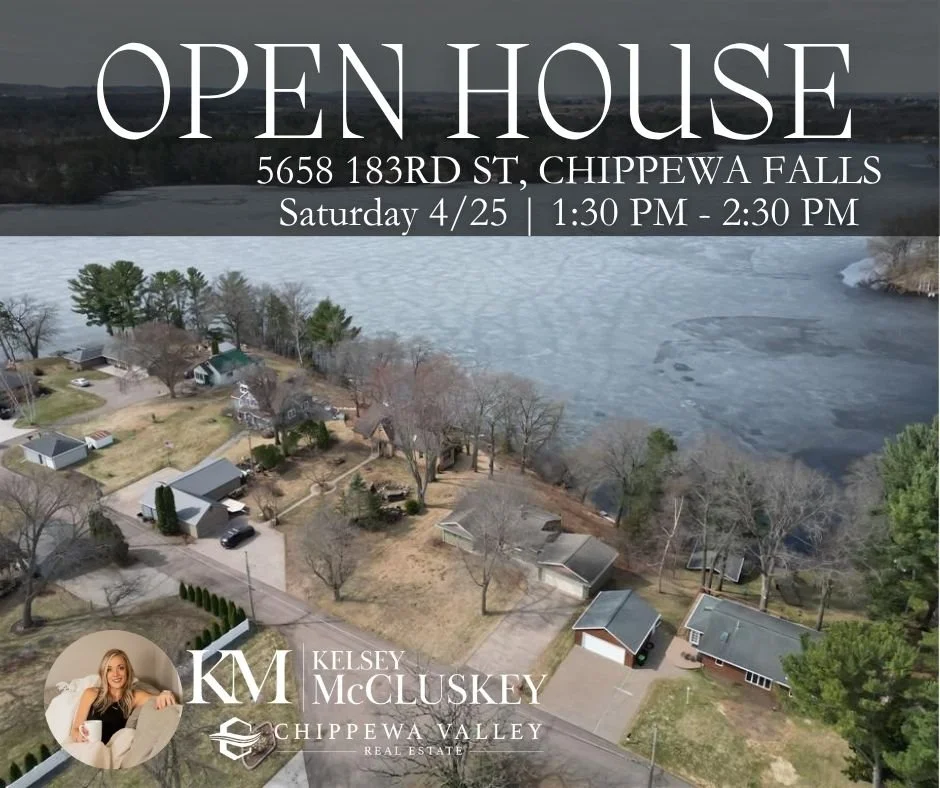 OPEN HOUSE | Lake Wissota 🌊
Tomorrow &bull; Saturday, April 25
1:30 &ndash; 2:30 PM
📍 5658 183rd St, Chippewa Falls
💲 $749,900
3 Bed | 2 Bath | 2,004 Sq Ft
100+ ft of owned waterfront
Updated, low-maintenance, and designed for enjoying the lake.
F