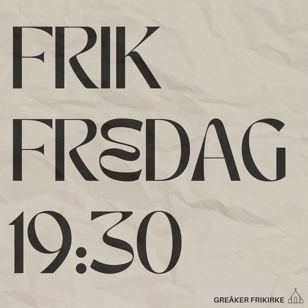 ‼️ENDRING I PLANENE, SJEKK STORY!‼️
Felles ungdomsm&oslash;te p&aring; Zo&eacute; kirken, 19:00☺️

P&aring; fredag er det FRIK igjen🥳 Ta med en venn eller ti s&aring; ses vi 19:30 i Gre&aring;ker frikirke!