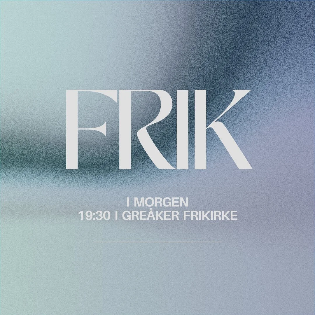 I MORGEN ER DET FRIK!!💥🙌🏼 Vi gleder oss til &aring; se dere igjen! Vi f&aring;r bes&oslash;k av selveste Svein Olav Knatterud som skal dele med oss, det blir lovsang, lek og goood stemning🕺🏽 Ta med deg en venn og bli med! Dette vil du ikke g&ari