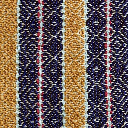 Belize Stripe | Eggplant Tumeric