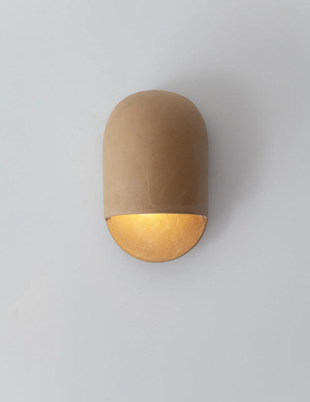 Tera Sconce Lime Plaster Beige