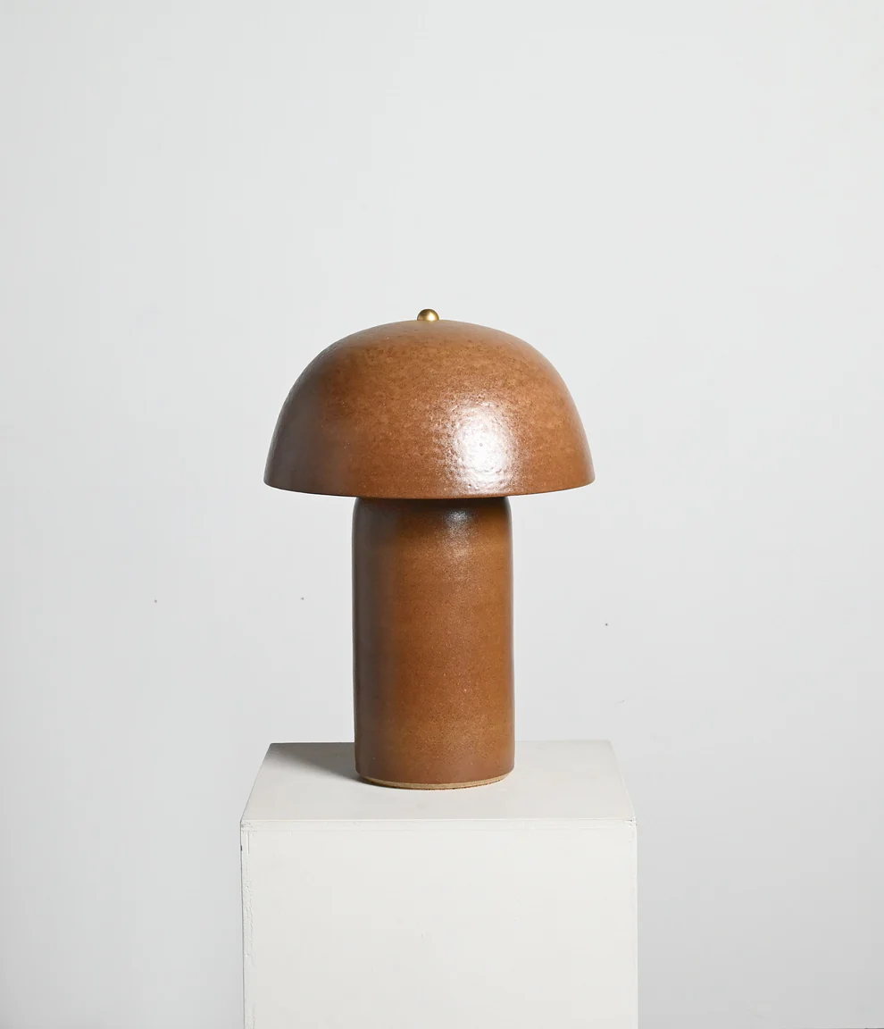 Tera Lamp Glazed Umber