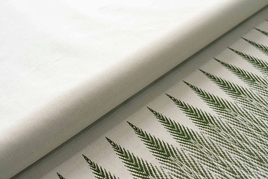 Palm Leaf Voile | Chive