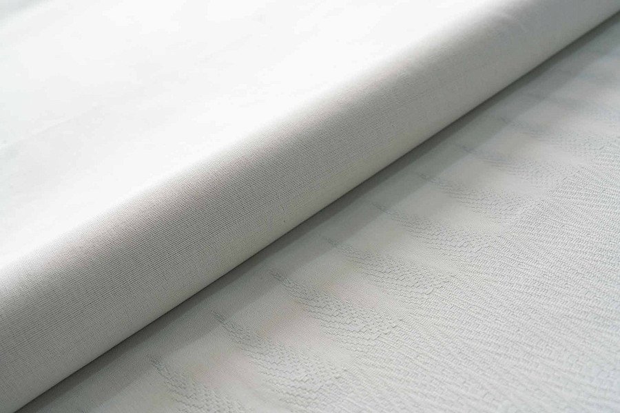 Palm Leaf Voile | Pearled Blue