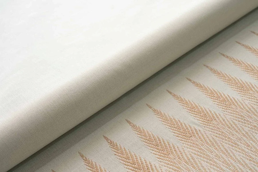 Palm Leaf Voile | Tan