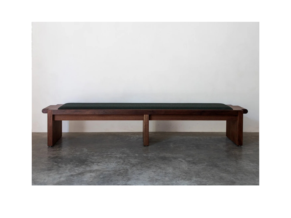 Benches | "Stout" Upholstered Plank Bench