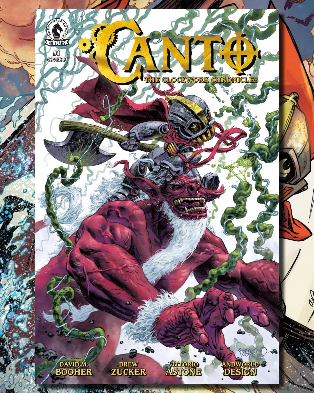 CANTO: THE CLOCKWORK CHRONICLES #1 Cover B - Duncan Fegredo PRE-ORDER