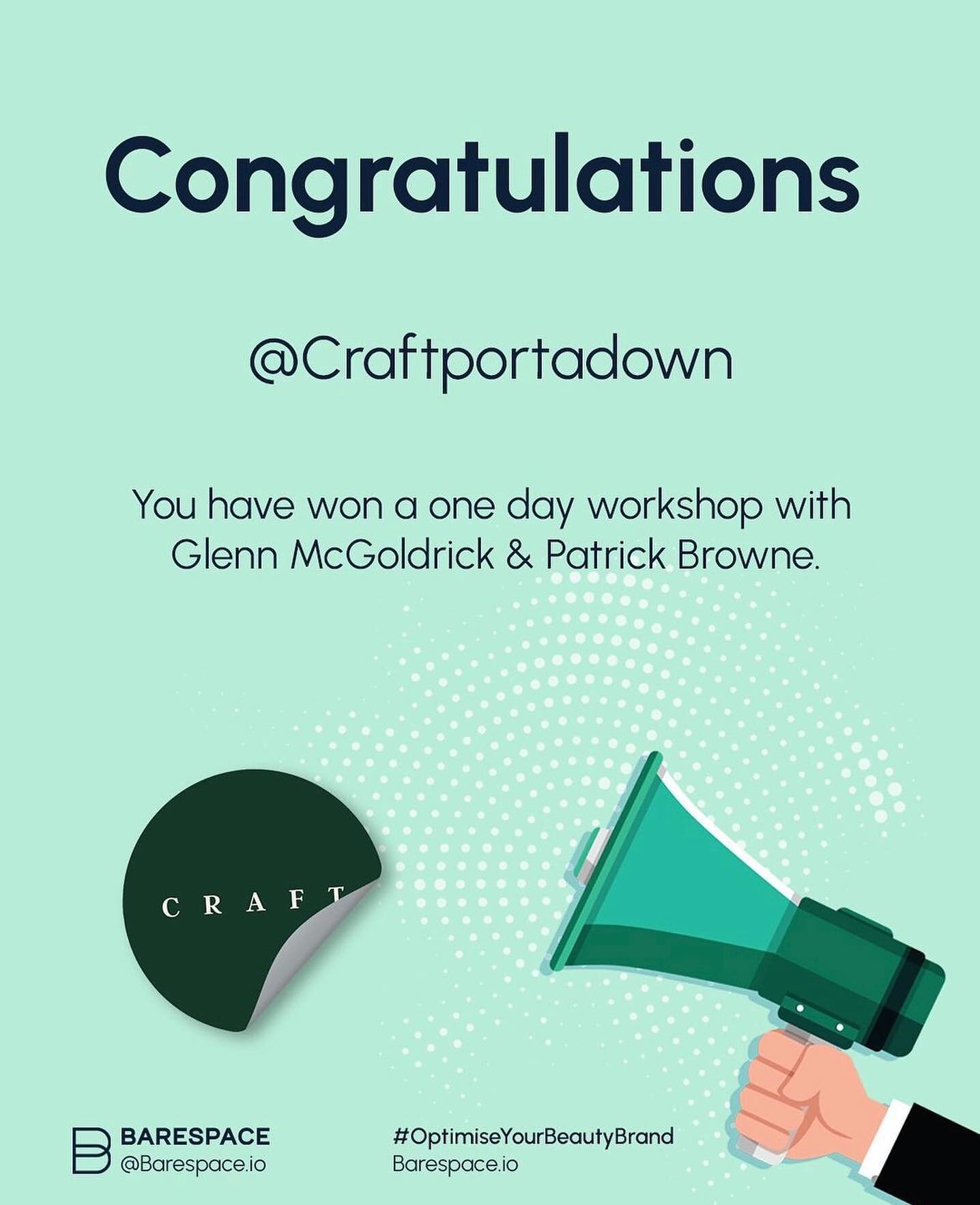 🤯Linking up with the best there is.

Two of the best on the planet coming to @craftportadown 

@glennmcgoldrick &amp; @patrikbrowne can&rsquo;t wait to host you both. Thank you @barespace.io for this opportunity 

🙌🙌🙌🙌