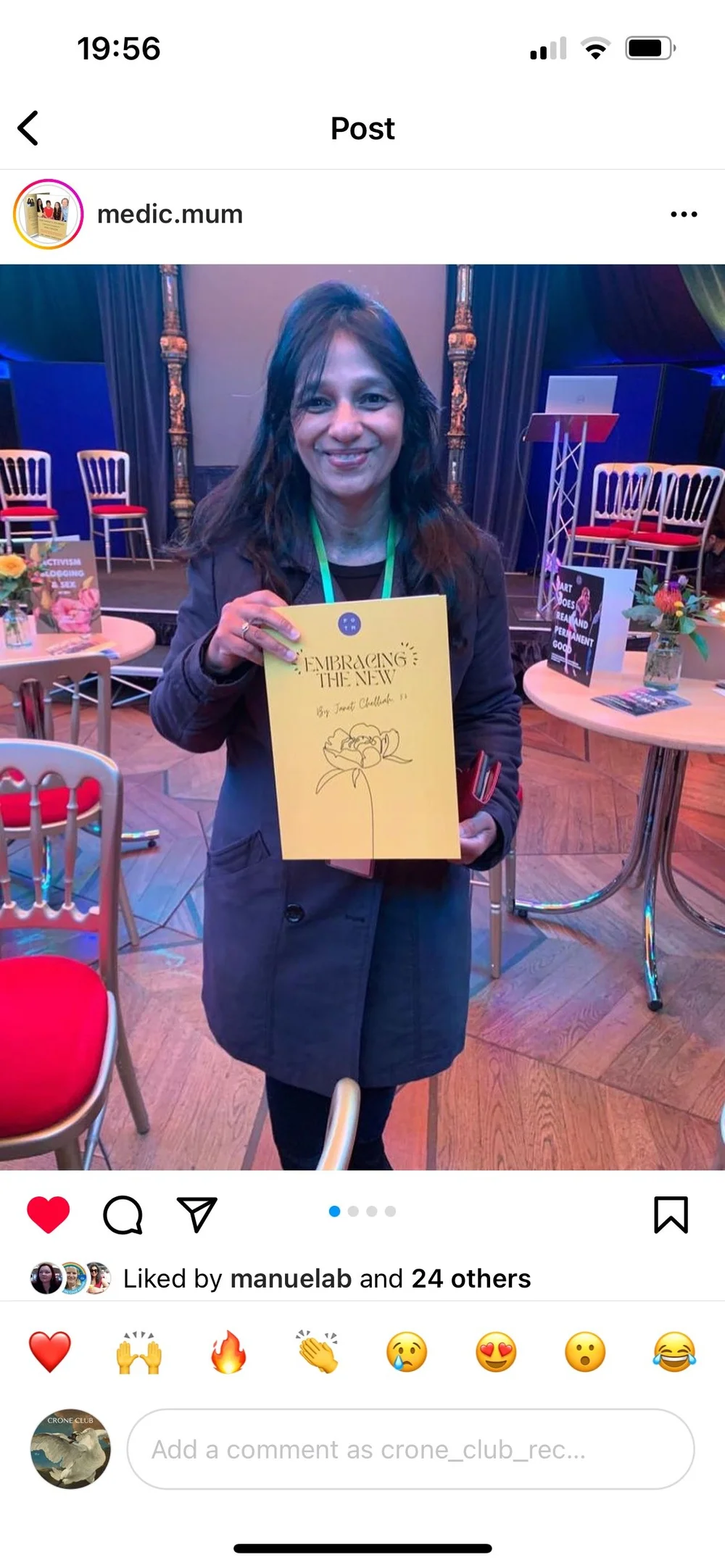 FEEDBACK Crone Human Library Medic Mum.jpeg