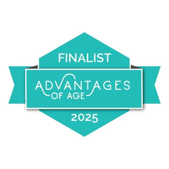A huge THANK YOU to those who nominated us for an Advantages of Age Award and of course to @advantagesofage - we are so chuffed to have been shortlisted as finalists in two categories!

- Pro-Ageing Social Club 
- and the Ageing Differently Influence