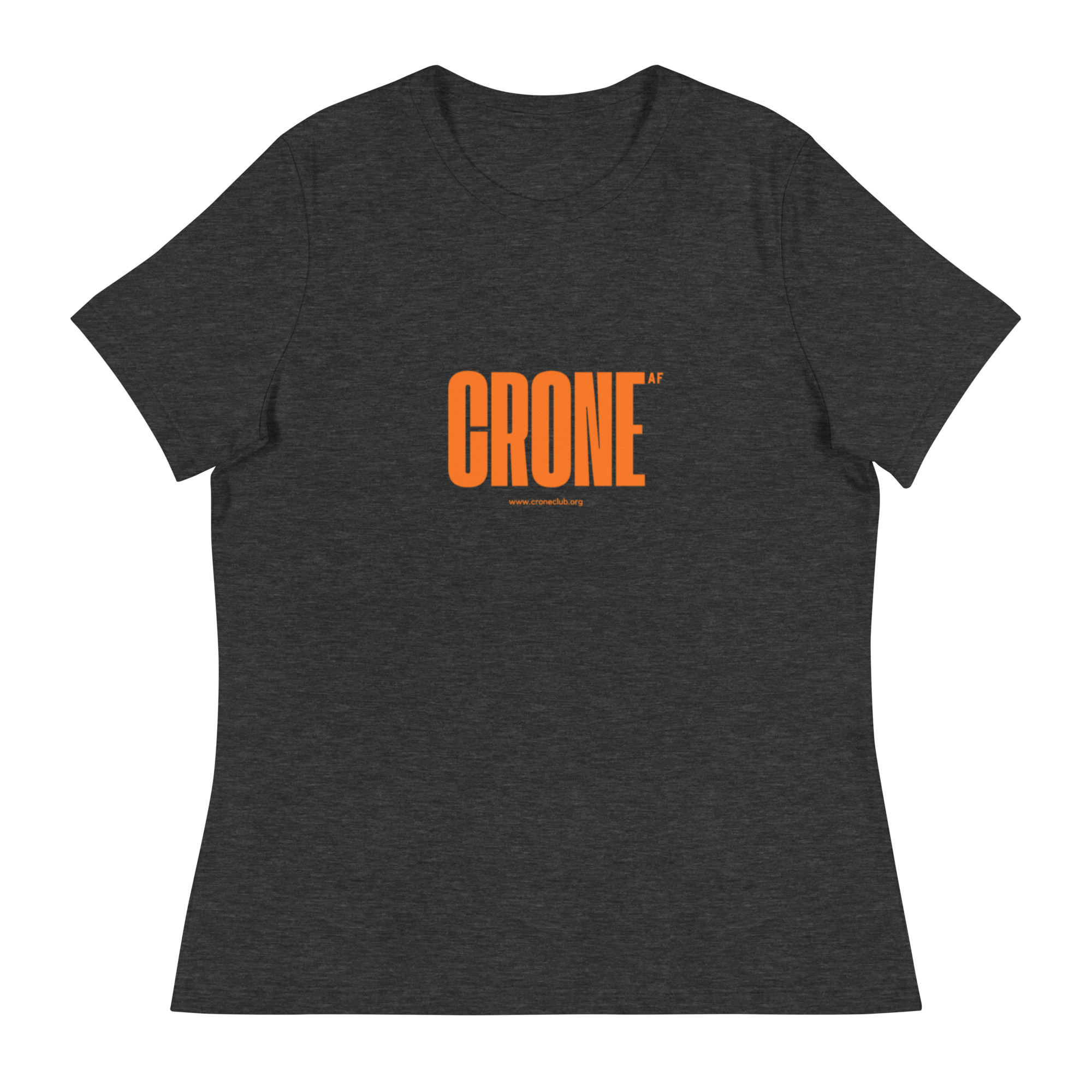 Crone AF tee shirt grey relaxed fit.png