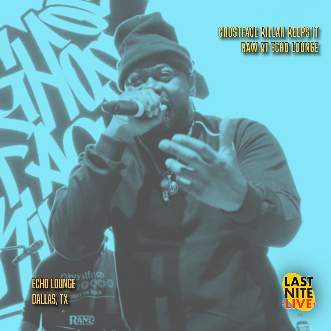 Ghostface Killah Keeps It Raw at Echo Lounge