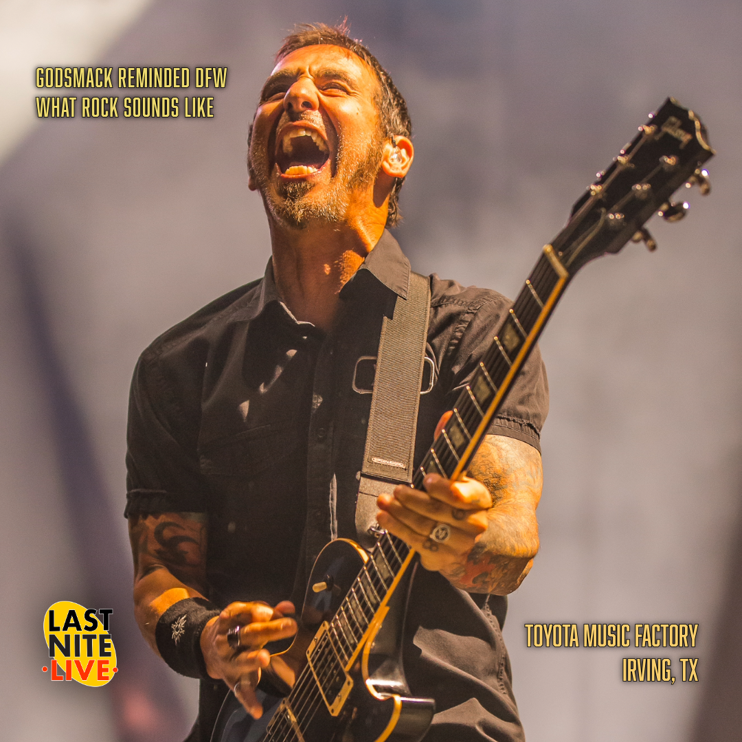 Godsmack reminded DFW what rock sounds like