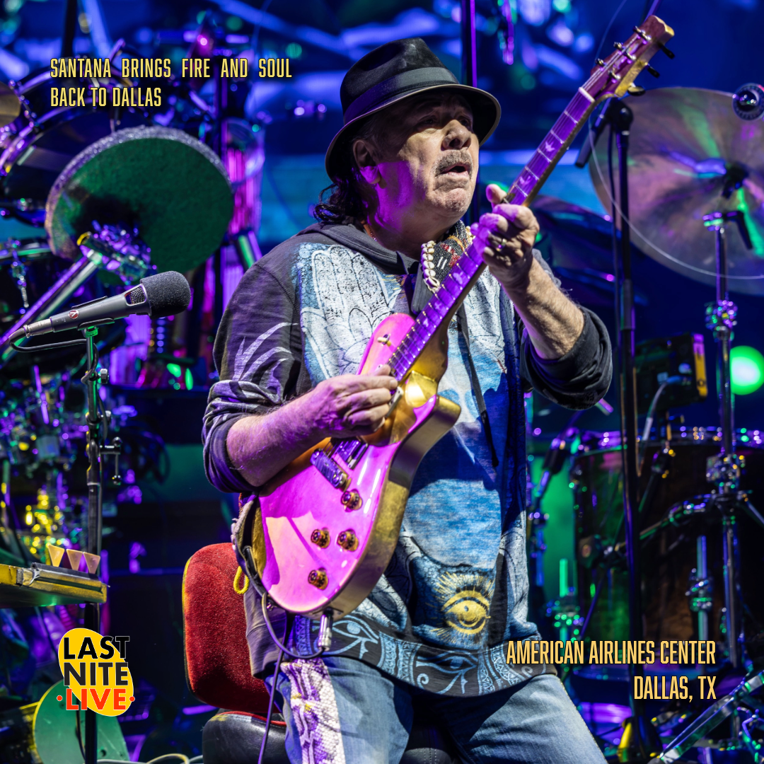 Santana and the Doobie Brothers Brings Fire and Soul Back to Dallas